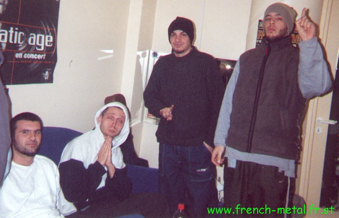 dans les loges...